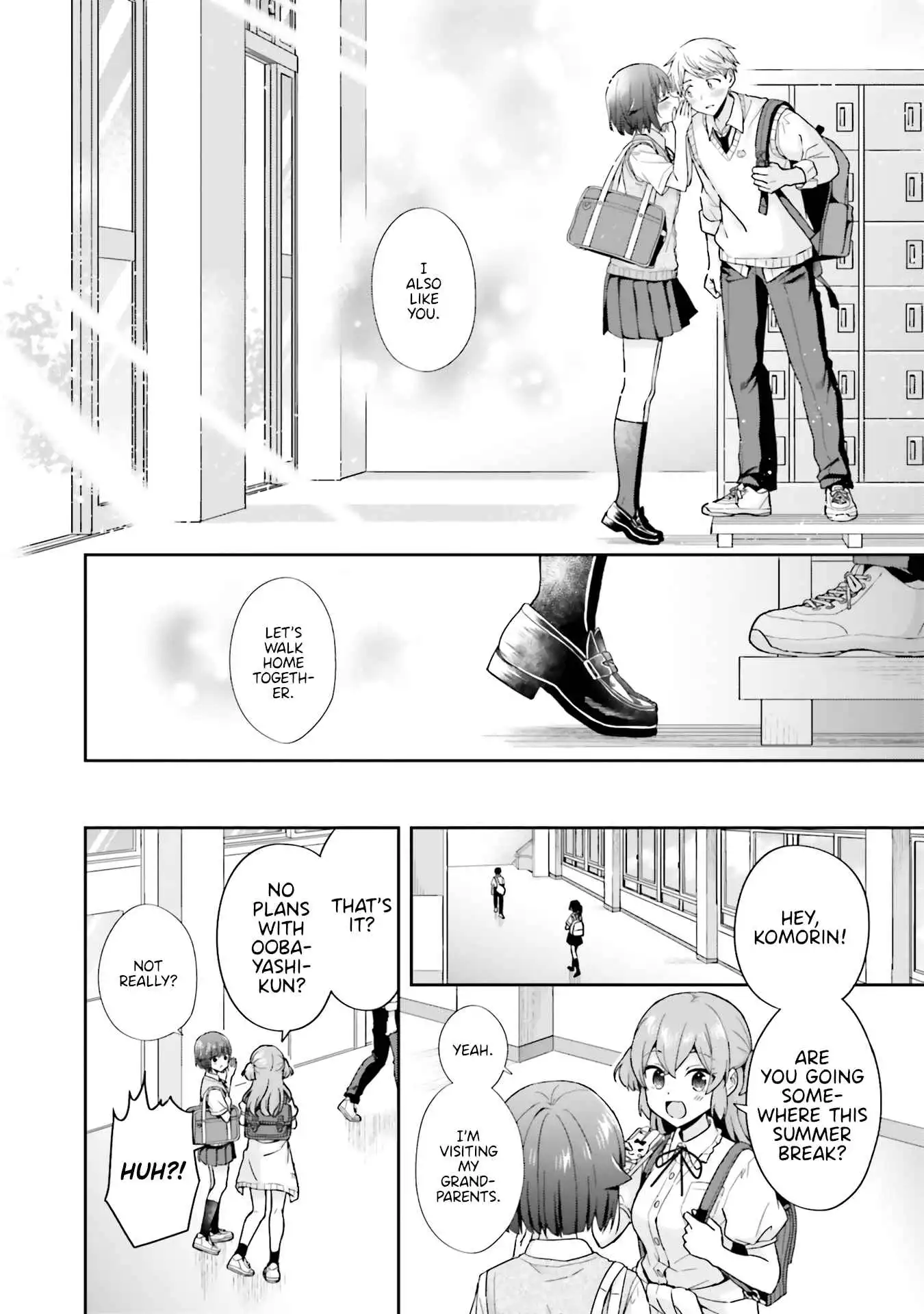 The Quiet Komori-san and the Loud Oobayashi-kun Chapter 45 8